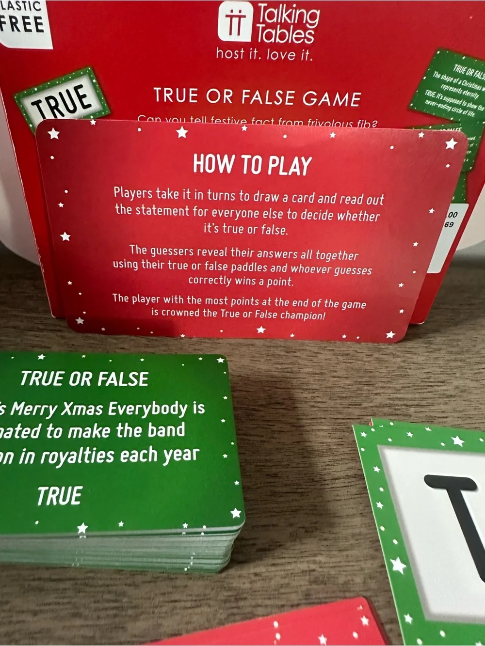 Christmas Crowd True or False Game